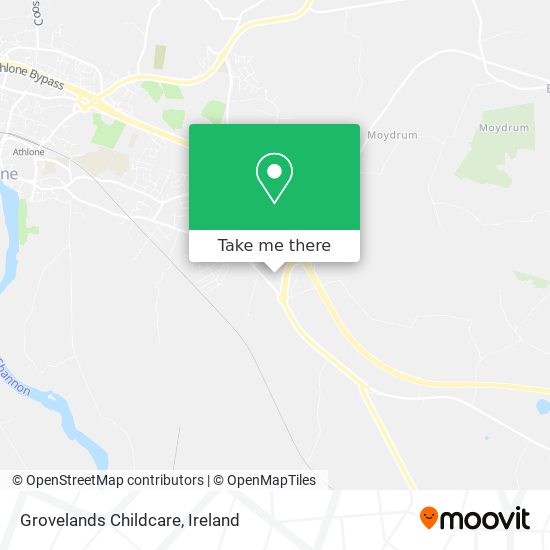 Grovelands Childcare map