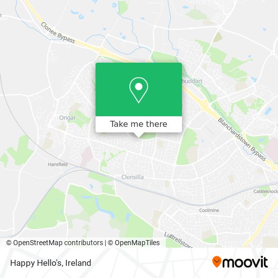 Happy Hello's map