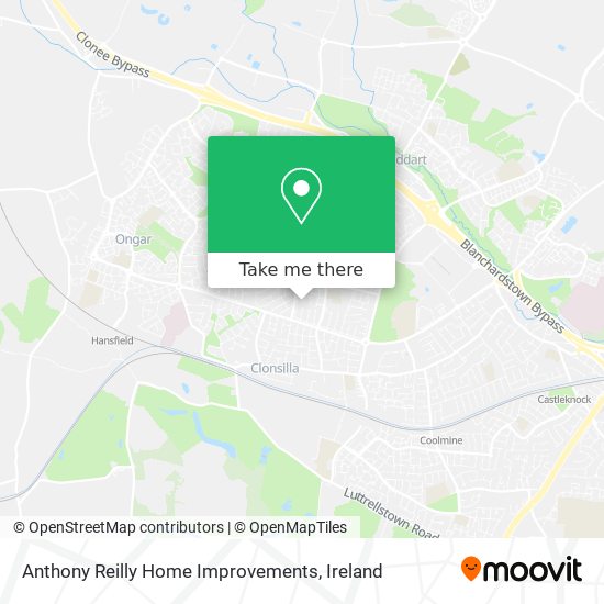 Anthony Reilly Home Improvements map