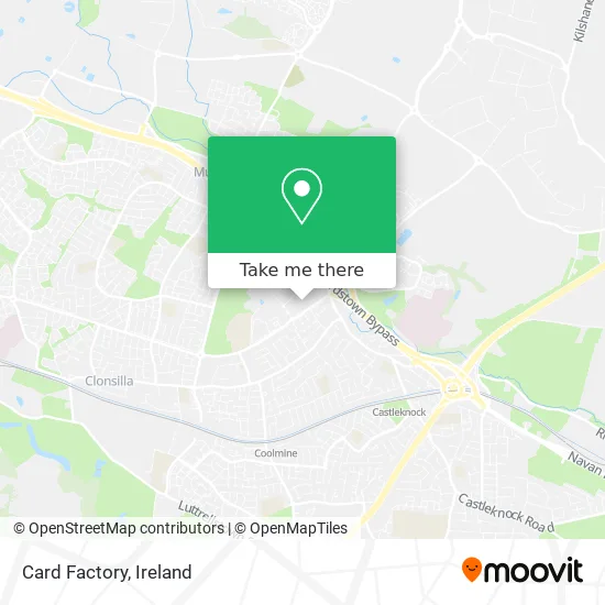Card Factory map