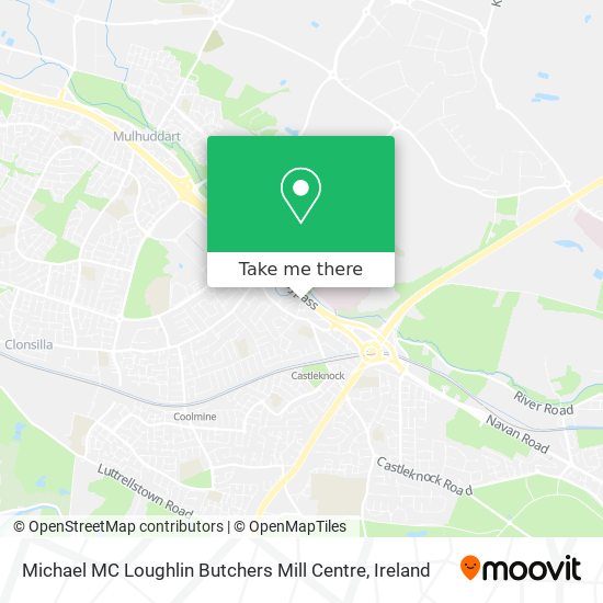 Michael MC Loughlin Butchers Mill Centre map