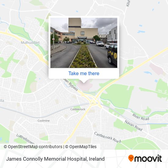 James Connolly Memorial Hospital map