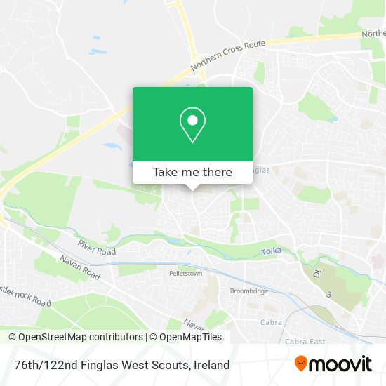 76th/122nd Finglas West Scouts map