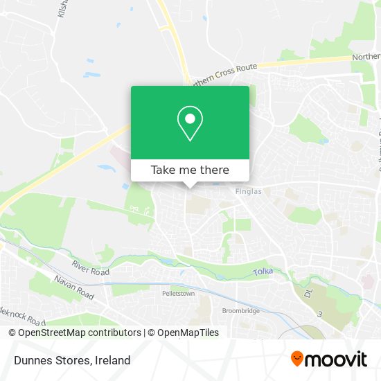 Dunnes Stores map