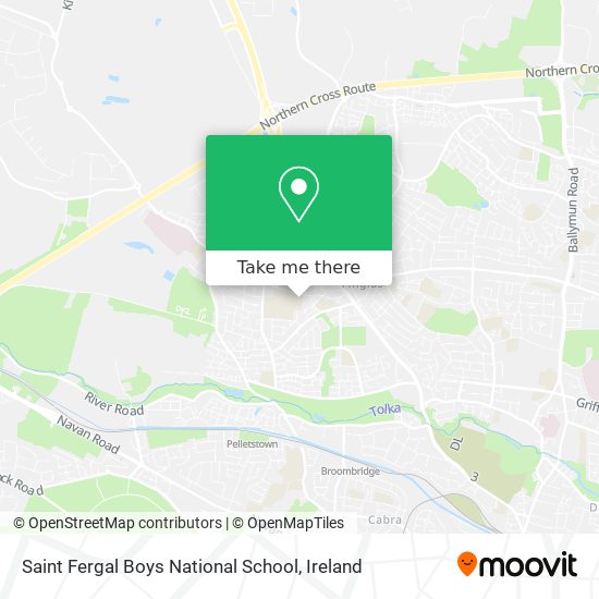 Saint Fergal Boys National School map