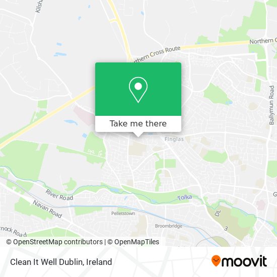 Clean It Well Dublin map