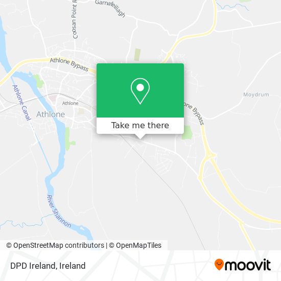 DPD Ireland map