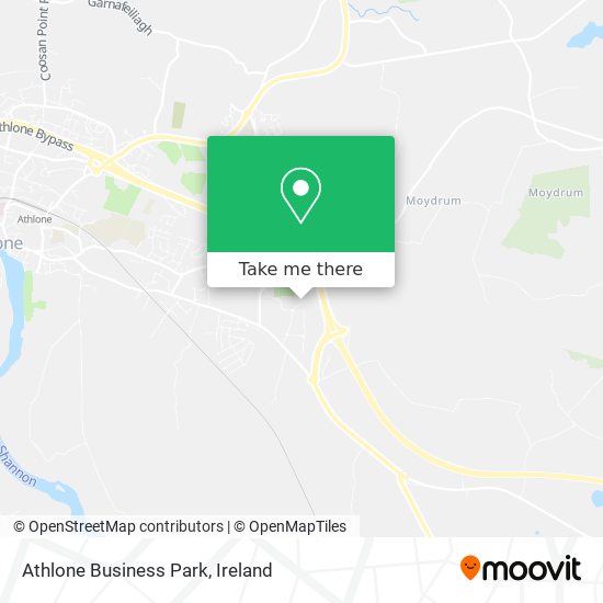 Athlone Business Park map