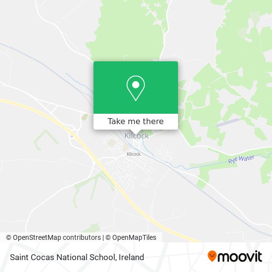 Saint Cocas National School map