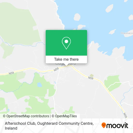 Afterschool Club, Oughterard Community Centre map