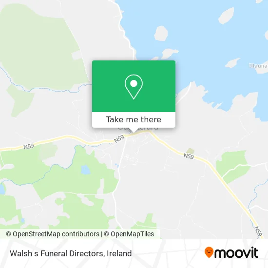 Walsh s Funeral Directors map