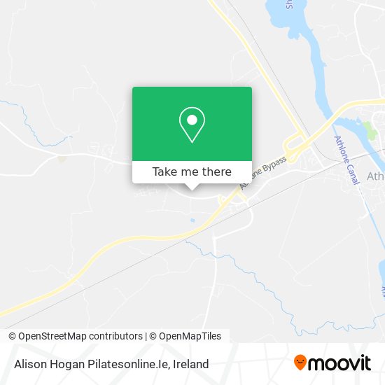 Alison Hogan Pilatesonline.Ie map