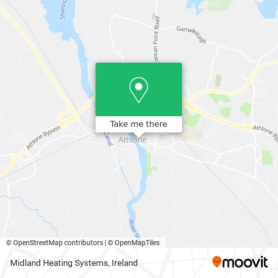 Midland Heating Systems map