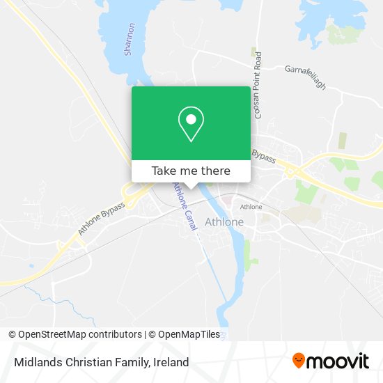 Midlands Christian Family map