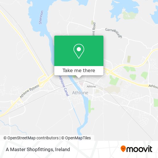 A Master Shopfittings map