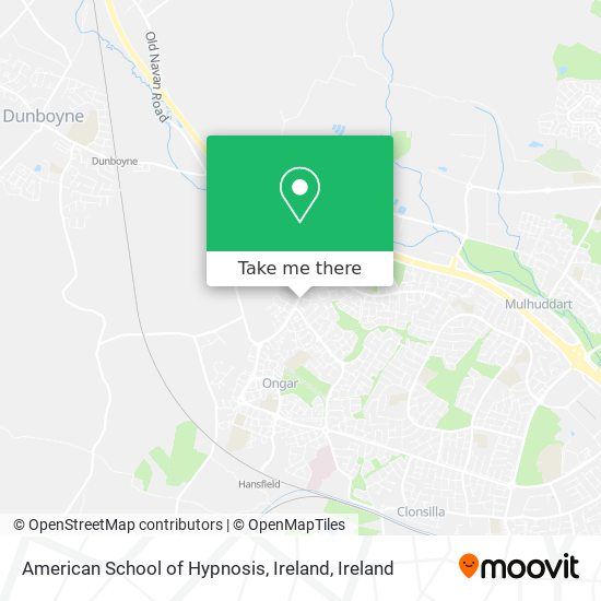 American School of Hypnosis, Ireland map