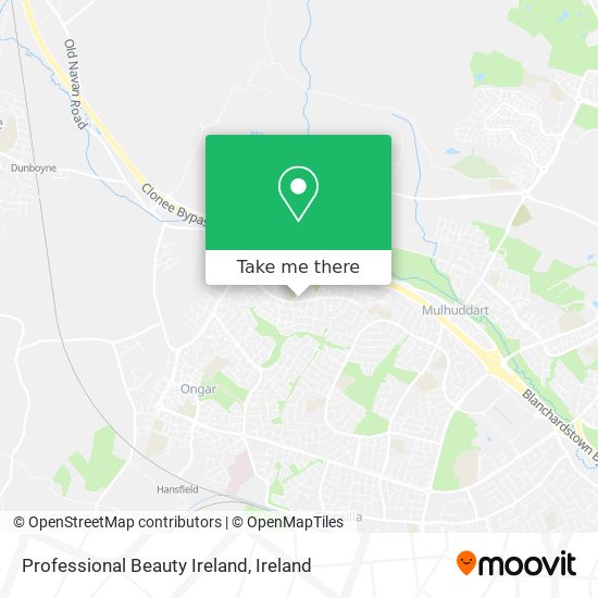 Professional Beauty Ireland map