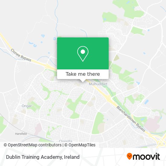 Dublin Training Academy map