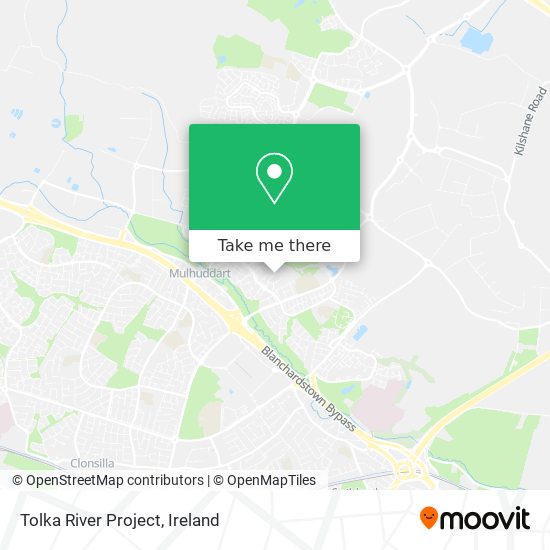 Tolka River Project map