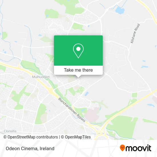 Odeon Cinema map