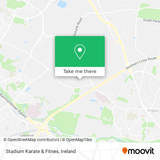 Stadium Karate & Fitnes map