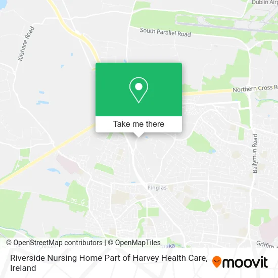 Riverside Nursing Home Part of Harvey Health Care map
