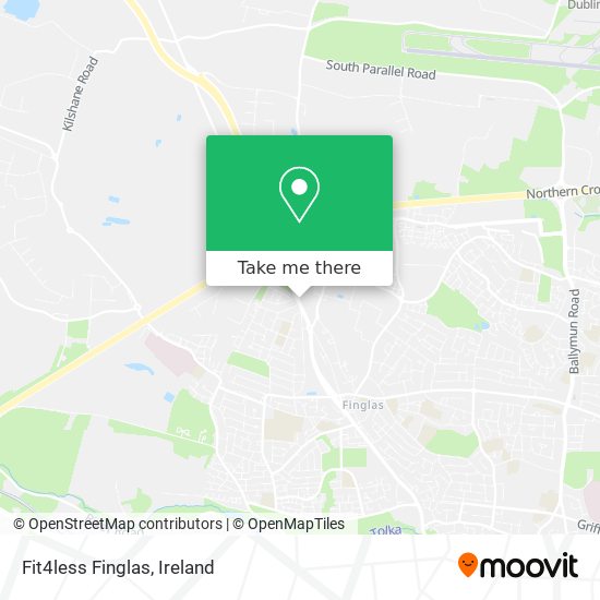 Fit4less Finglas map