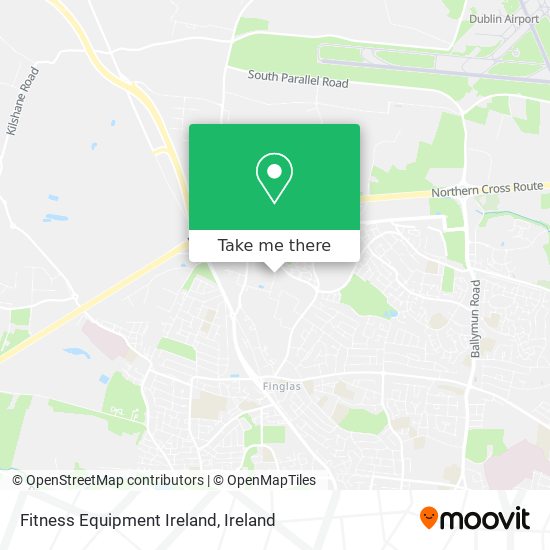 Fitness Equipment Ireland map