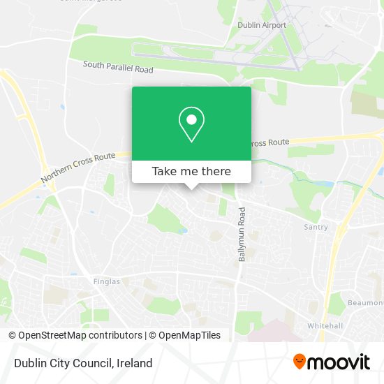 Dublin City Council map