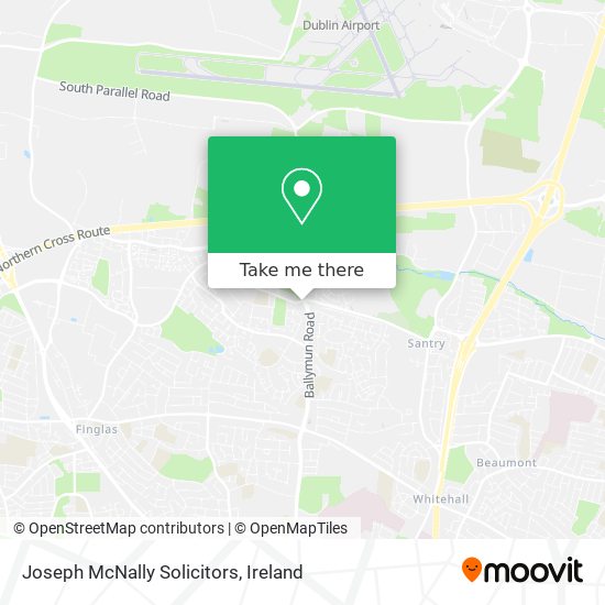 Joseph McNally Solicitors map