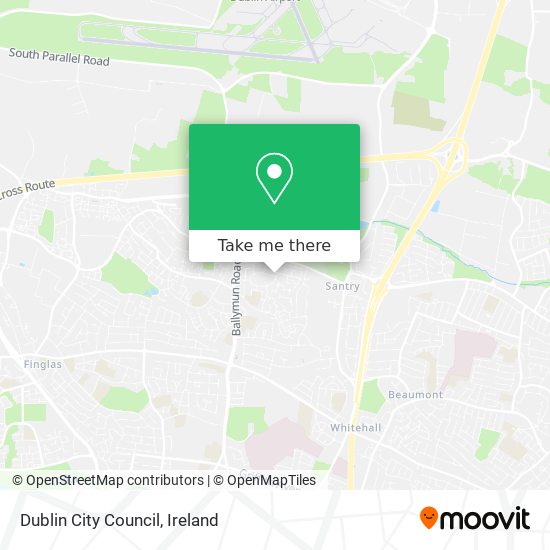 Dublin City Council map