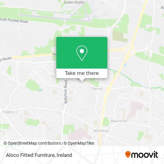 Aloco Fitted Furniture map