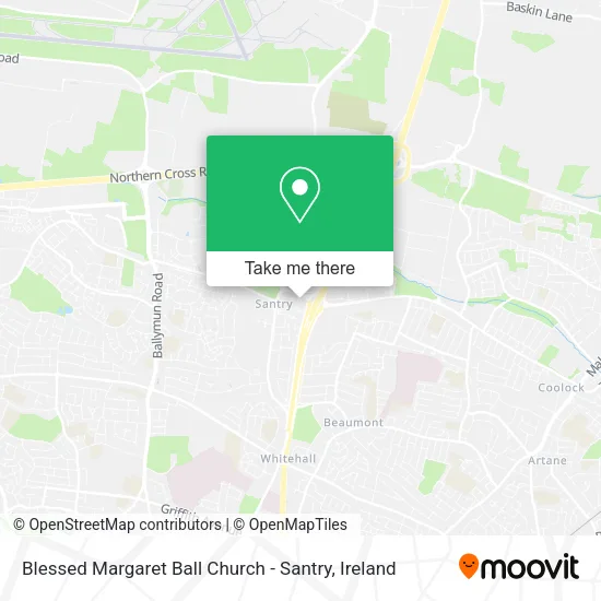 Blessed Margaret Ball Church - Santry plan