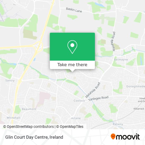 Glin Court Day Centre map