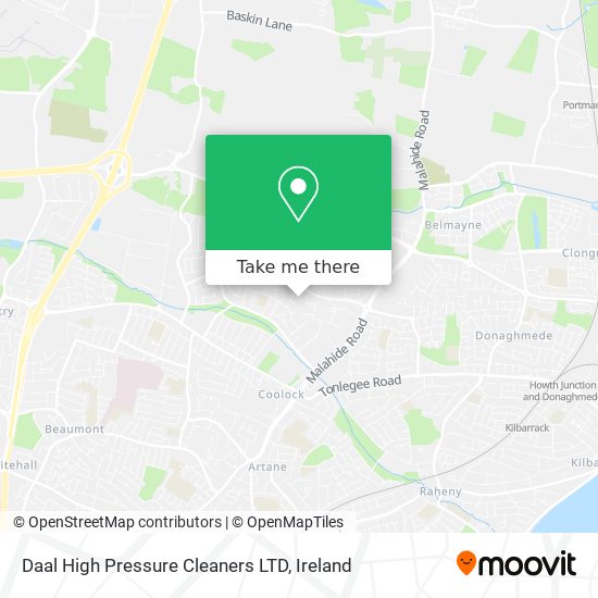 Daal High Pressure Cleaners LTD map