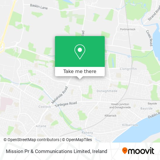 Mission Pr & Communications Limited map