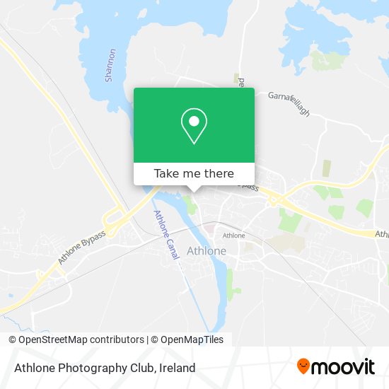 Athlone Photography Club map