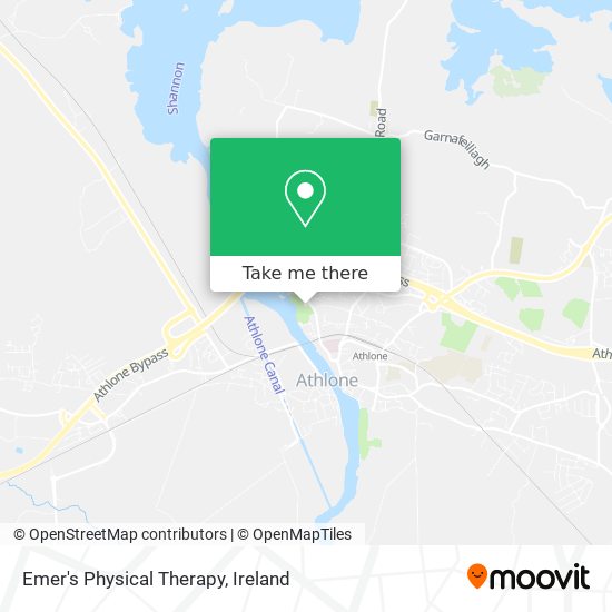 Emer's Physical Therapy map