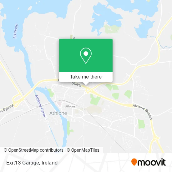 Exit13 Garage map