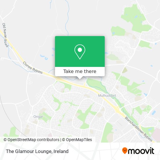 The Glamour Lounge map