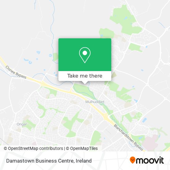 Damastown Business Centre map