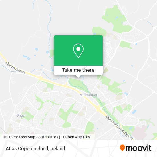 Atlas Copco Ireland map