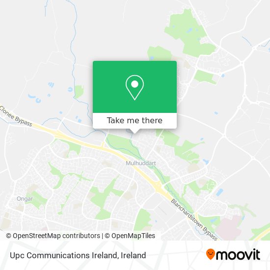 Upc Communications Ireland map