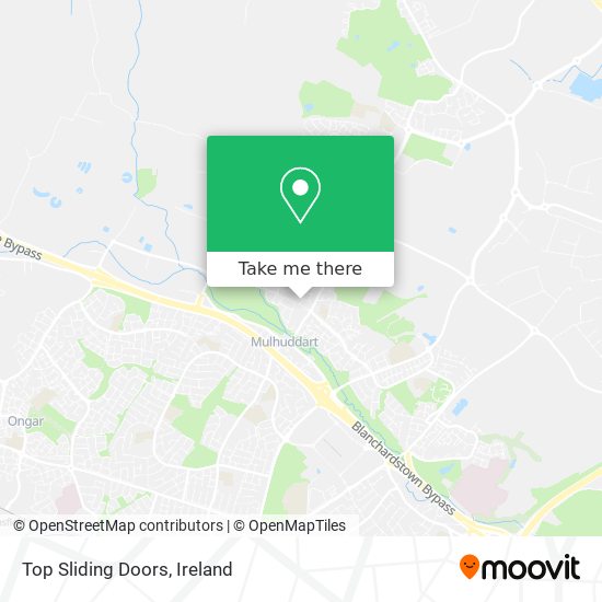 Top Sliding Doors map