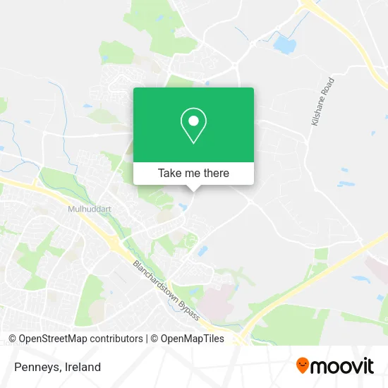 Penneys map