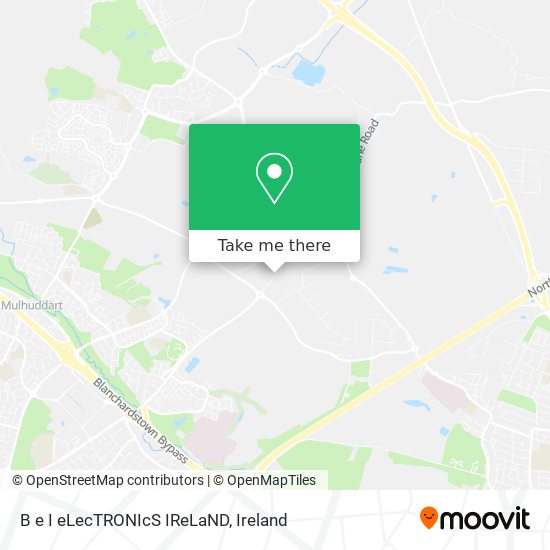 B e I eLecTRONIcS IReLaND map