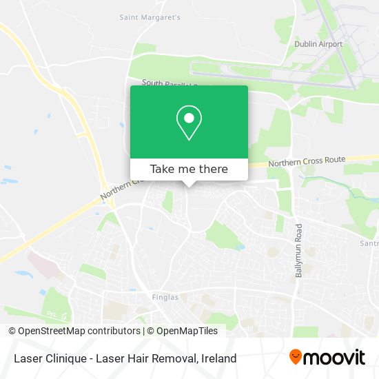 Laser Clinique - Laser Hair Removal map