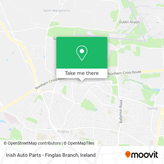 Irish Auto Parts - Finglas Branch plan