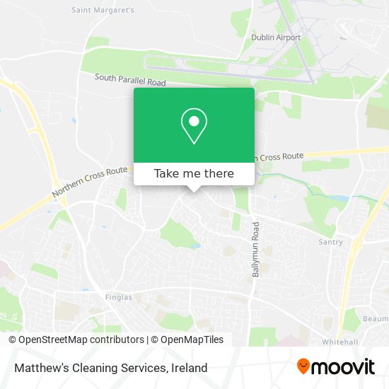Matthew's Cleaning Services map