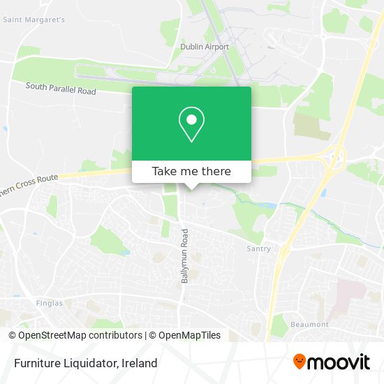Furniture Liquidator map